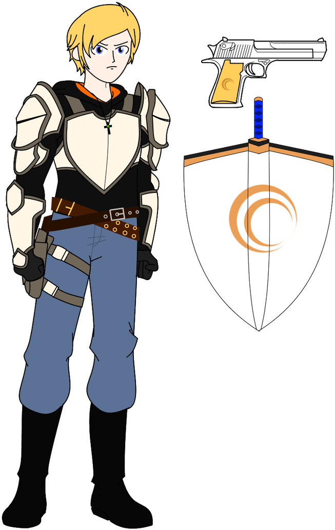 Jaune Arc Armor-set By Nickshepard117 - Cartoon (749x1067)