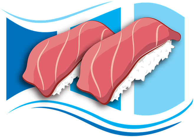 Sushi, Wok, Clipart, Food, Rice, Asian, Cuisine - Yoshihiko Inohara (960x650)