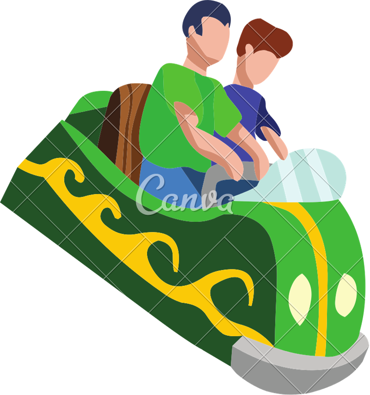 Circus Carnival Roller Coaster Symbol - Carnival (750x800)