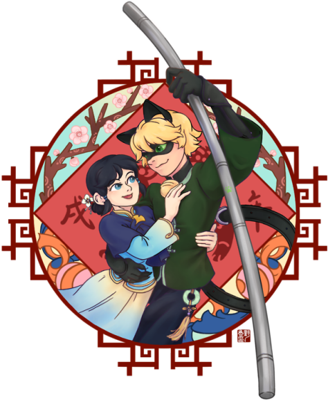 新年快樂 The Lunar Dog Year Start At Tomorrow The New Year - Cartoon (500x627)