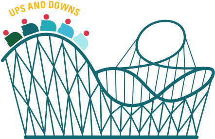 Image Transparent Stock Roller Coaster Silhouette At - Roller Coaster (450x295)