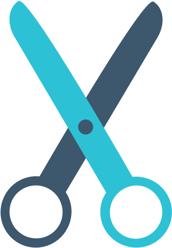 Icon Myiconfinder Arts Clippers - Scissors Icon Png (512x512)