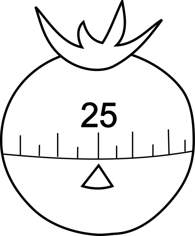 Egg Timer Computer Icons Black And White Kitchen - Cooking Timer Clipart Black And White (622x750)