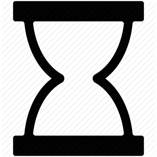 Transparent Timer Egg - Empty Hour Glass Clip Art (512x512)