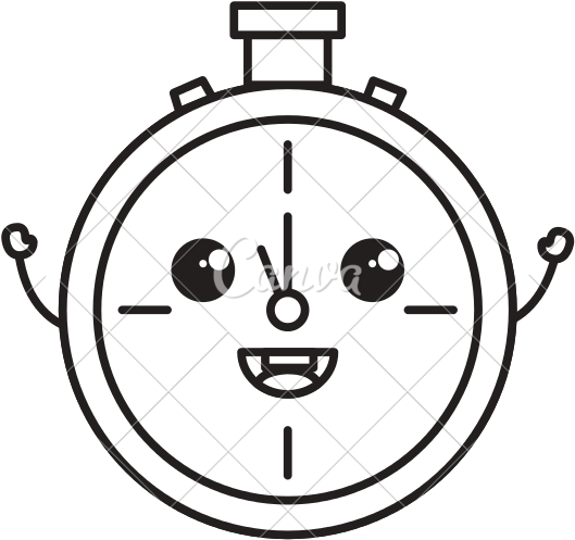 Clipart Royalty Free Library Drawing At Getdrawings - Cute Clock Drawings (550x550)