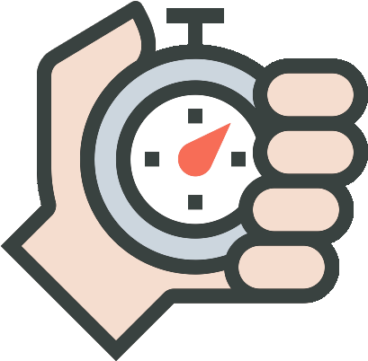 Funny Of Timers Clipart - Waste Time Icon Png (408x408)