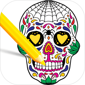 Scary Halloween Coloring Pages - Scary Halloween Coloring Pages (360x360)