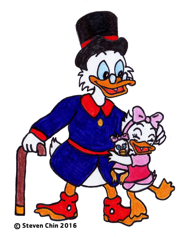 Royalty Free Download Ducktales Uncle And Webby Vanderquack - Royalty Free Download Ducktales Uncle And Webby Vanderquack (750x980)