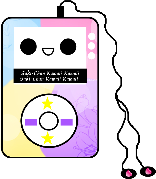 Kawaii Cute Music Mp3 Mp3player Pink Pastel Earphones - Kawaii Cute Music Mp3 Mp3player Pink Pastel Earphones (900x800)