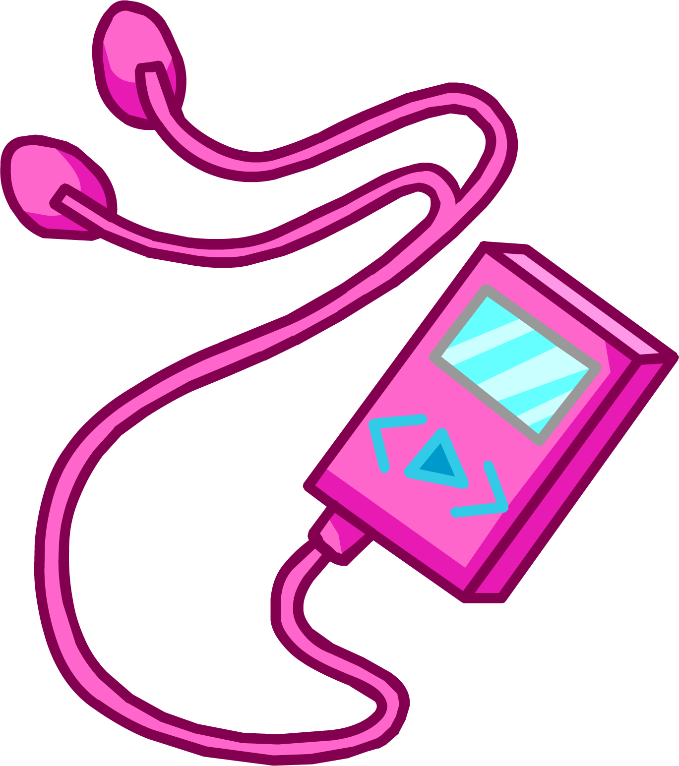 Earbuds Clipart Mp3 - Earbuds Clipart Mp3 (1369x1545)