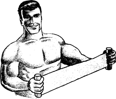 Drawing Cartoon Computer Icons Muscle Silhouette - Drawing Cartoon Computer Icons Muscle Silhouette (400x340)