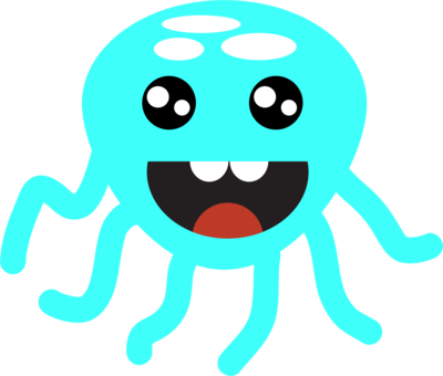 Octopus Smiley Emoticon Art Forms In Nature Drawing - Octopus Smiley Emoticon Art Forms In Nature Drawing (400x340)