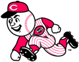 Cincinnati Reds Running Mascot - Cincinnati Reds Running Mascot (400x400)