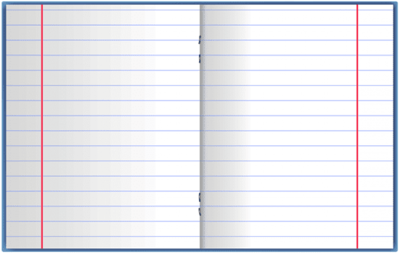 Download Open School Notebook Png Vector Clipart Png - Download Open School Notebook Png Vector Clipart Png (850x554)