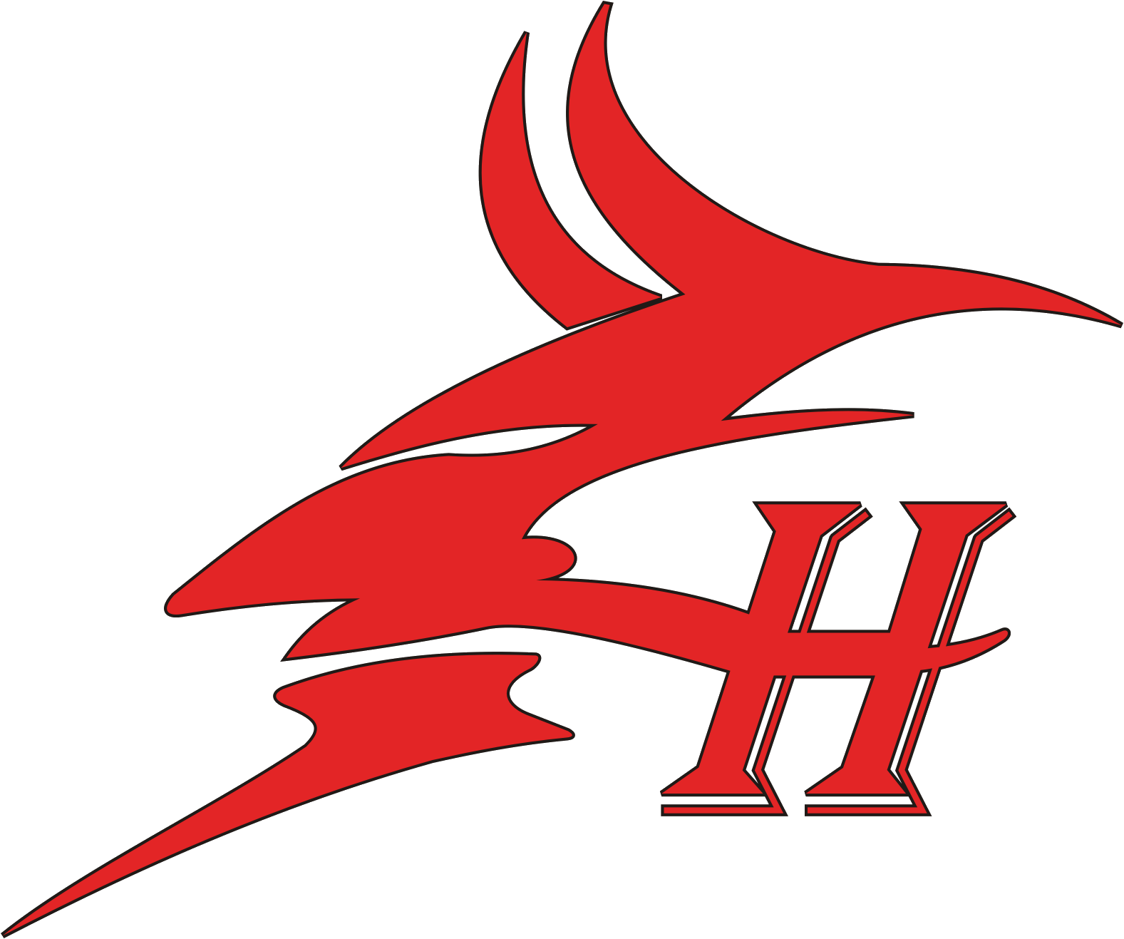 The Huntington Red Devils - The Huntington Red Devils (1577x1317)