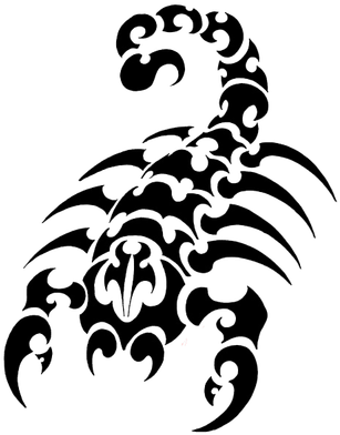 Scorpion Tattoo Down - Scorpion Tattoo Down (400x400)