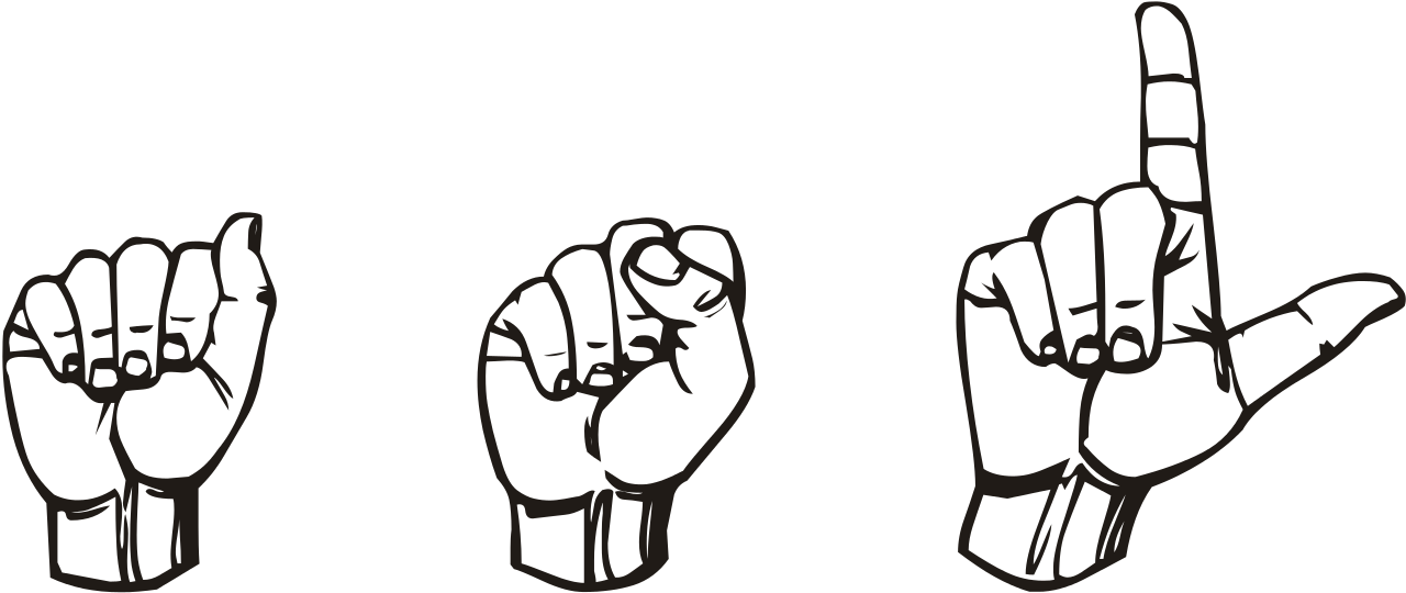 American Sign Language Asl - American Sign Language Asl (1280x540)