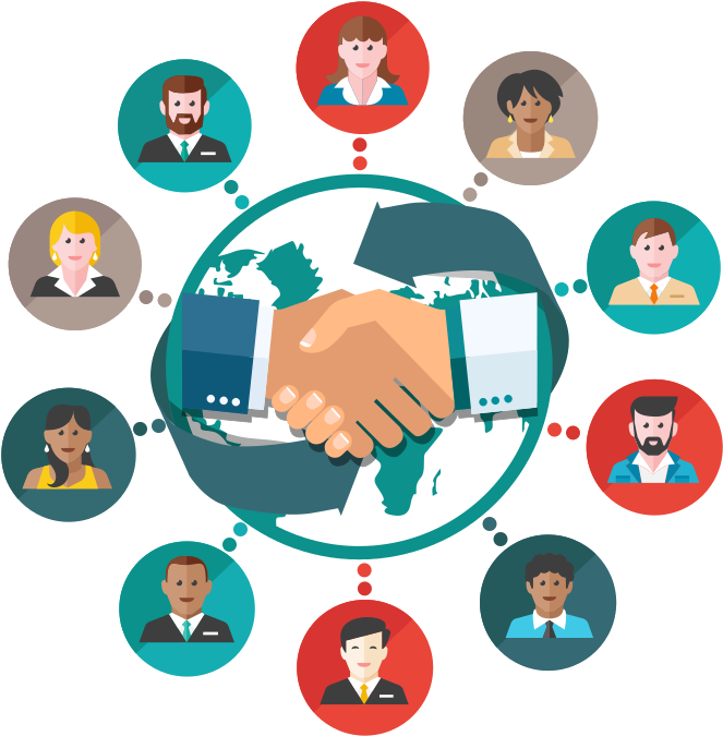 Collaboration Clipart Company Success - Collaboration Clipart Company Success (748x743)