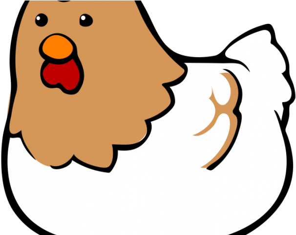 Simple Clipart Hen - Simple Clipart Hen (640x480)