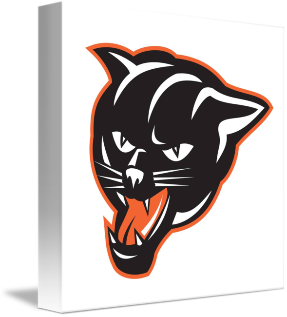 Clip Art Big Cat By Aloysius - Clip Art Big Cat By Aloysius (589x650)
