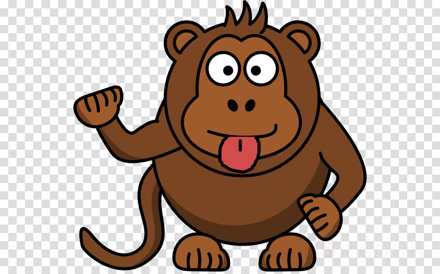Cartoon Monkey Clipart Primate Monkey Clip Art - Cartoon Monkey Clipart Primate Monkey Clip Art (900x560)
