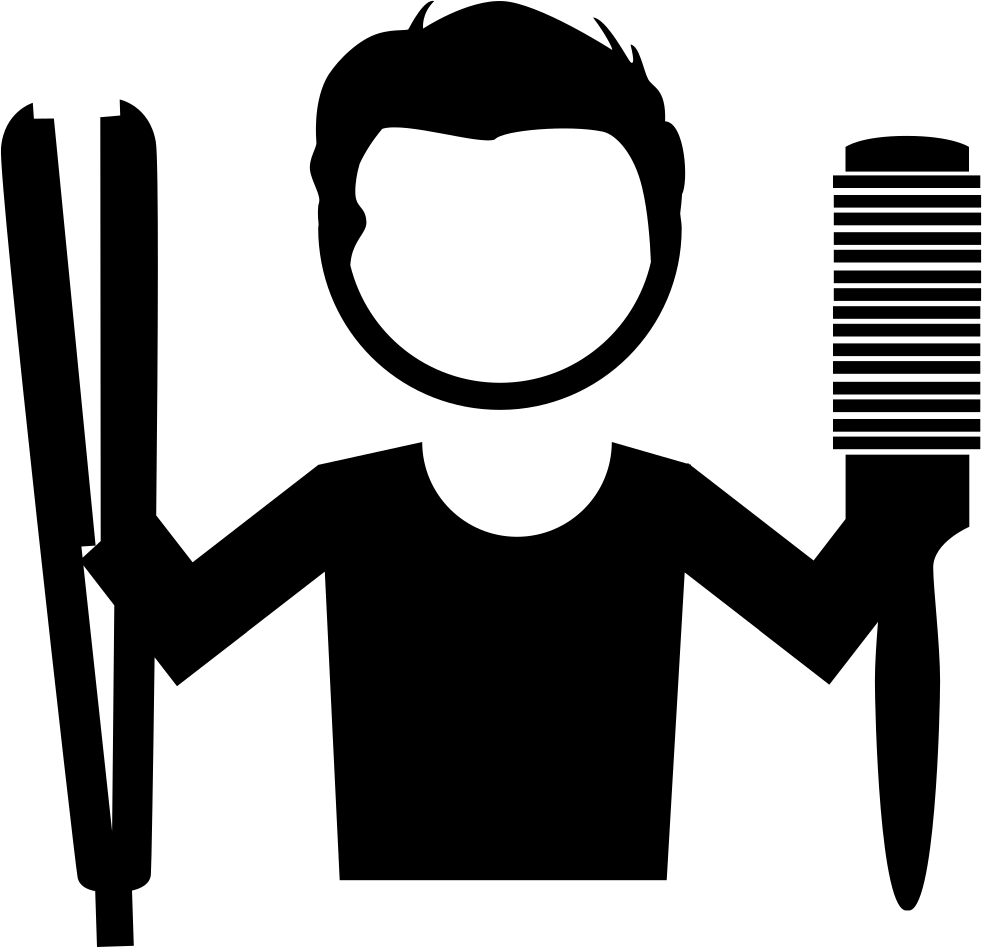 Image Free Download Hairdresser With Tools For Hair - Image Free Download Hairdresser With Tools For Hair (982x947)