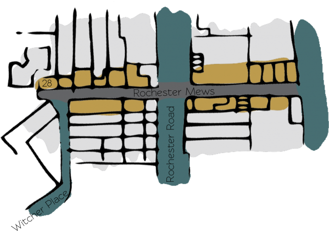 The Mews Is A Cobbled Through Road With A Cul De Sac - The Mews Is A Cobbled Through Road With A Cul De Sac (768x530)