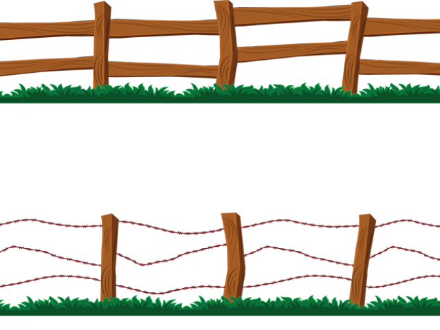 Farm Fence Clipart , Png Download - Farm Fence Clipart , Png Download (640x480)