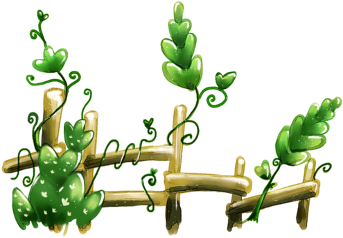 Fences With Plants - Fences With Plants (600x582)