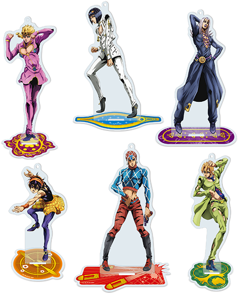 Photo Of Jojo's Bizarre Adventure Golden Wind Standing - Photo Of Jojo's Bizarre Adventure Golden Wind Standing (600x600)