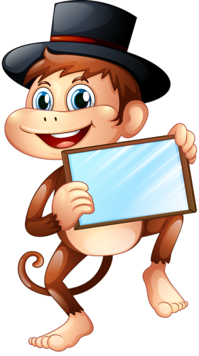 Pin By April Willis On Monkey Clipart - Pin By April Willis On Monkey Clipart (280x500)