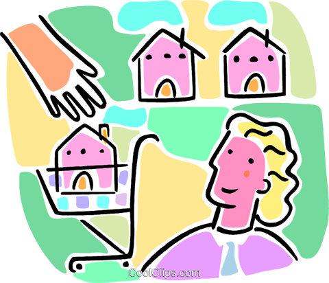 Comprar Uma Casa Nova Livre De Direitos Vetores Clip - Comprar Uma Casa Nova Livre De Direitos Vetores Clip (480x412)