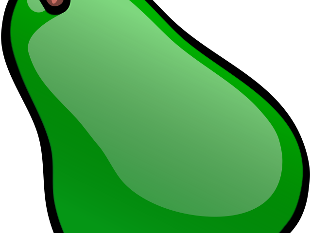 Pear Clipart Pacman - Pear Clipart Pacman (640x480)