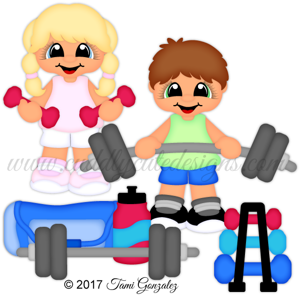Weight Lifting Cuties - Weight Lifting Cuties (600x600)