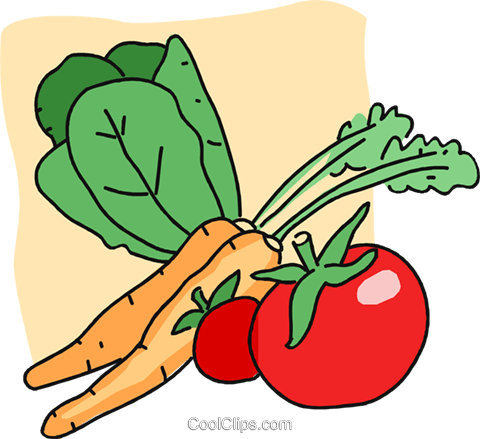 Legumes Frescos Livre De Direitos Vetores Clip Art - Legumes Frescos Livre De Direitos Vetores Clip Art (480x439)