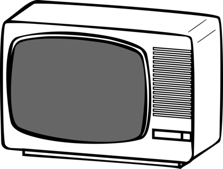 Television Set Drawing Istock - Television Set Drawing Istock (448x340)