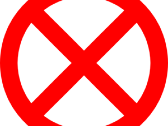 Red Cross Mark Clipart Signage - Red Cross Mark Clipart Signage (640x480)