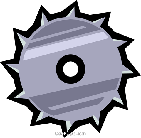 Saw Blade Royalty Free Vector Clip Art Illustration - Saw Blade Royalty Free Vector Clip Art Illustration (480x470)