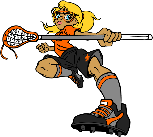 Girls Lax Player - Girls Lax Player (792x612)