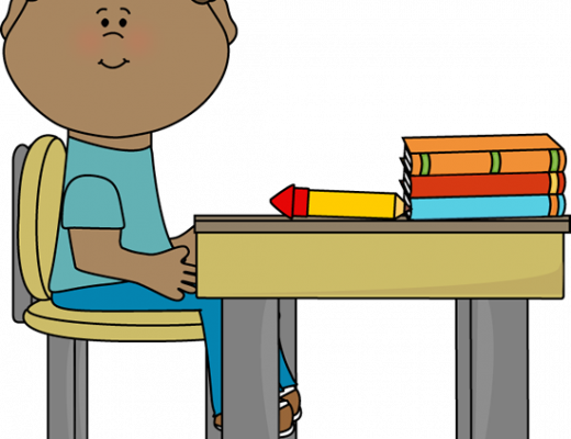 Free Student Sitting At Desk Clipart, Download Free - Free Student Sitting At Desk Clipart, Download Free (520x400)