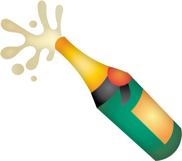 Champagne Emoji Png - Champagne Emoji Png (768x768)