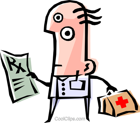 Cool Doctor Royalty Free Vector Clip Art Illustration - Cool Doctor Royalty Free Vector Clip Art Illustration (480x425)