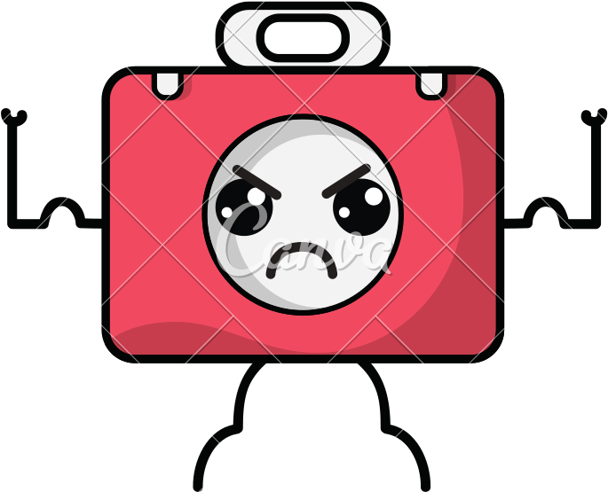 Kawaii Angry Medical Kit - Kawaii Angry Medical Kit (800x800)