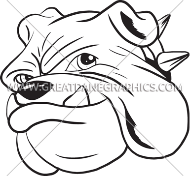 Cartoon Bulldog - Cartoon Bulldog (385x358)