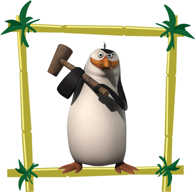 Penguins Of Madagascar Clipart Kawasaki - Penguins Of Madagascar Clipart Kawasaki (400x400)