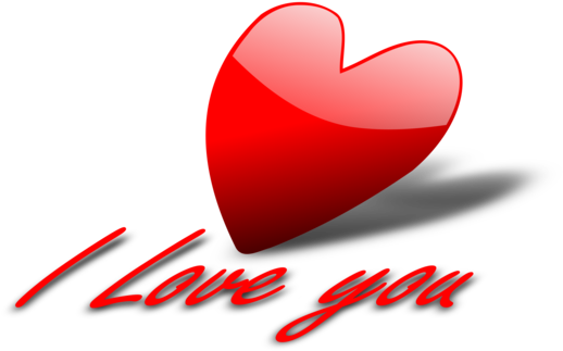 Love Drawing Valentine's Day Heart - Love Drawing Valentine's Day Heart (542x340)