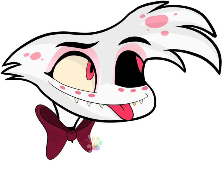 Doodle Of Ya Boy Angel Dust Who Is Owned By @vivziepop - Doodle Of Ya Boy Angel Dust Who Is Owned By @vivziepop (894x894)