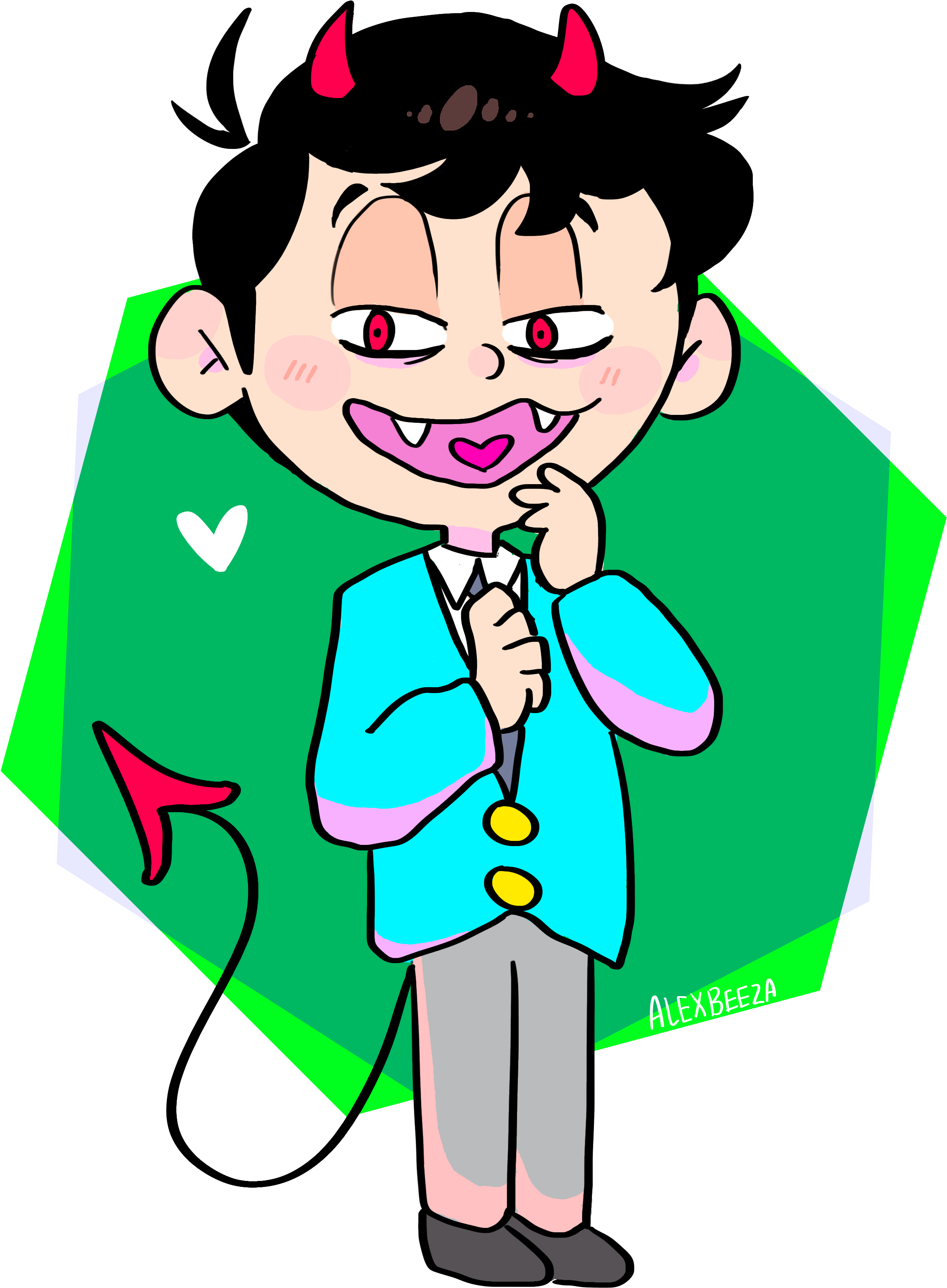 Fallen Angel Clipart Boy - Fallen Angel Clipart Boy (2550x3300)