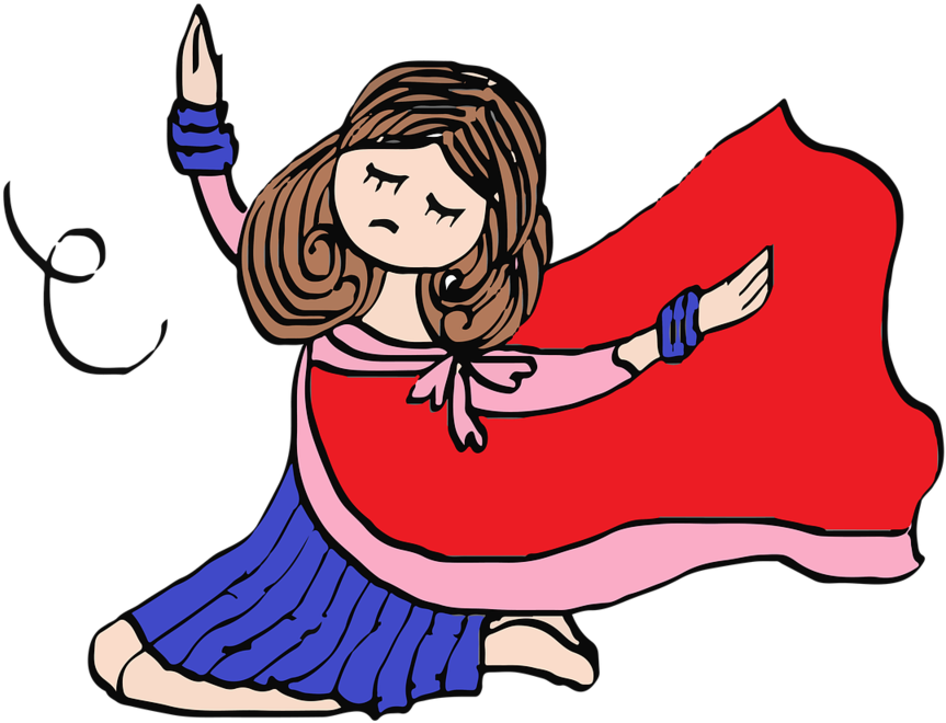 Girl Character Indian Dance, People - Girl Character Indian Dance, People (1024x885)