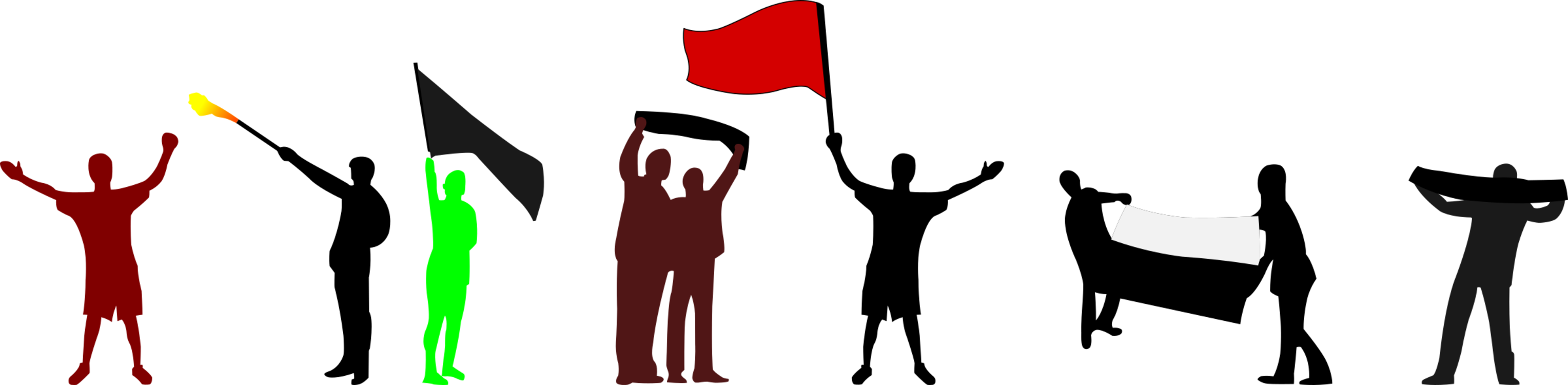 Ultras Fan Computer Icons Encapsulated Postscript Tifosi - Ultras Fan Computer Icons Encapsulated Postscript Tifosi (3056x750)